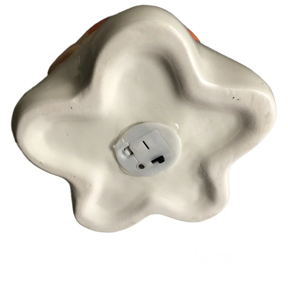 Ceramic LED Light Up Ghost Target 2022 Halloween Decor NWOT